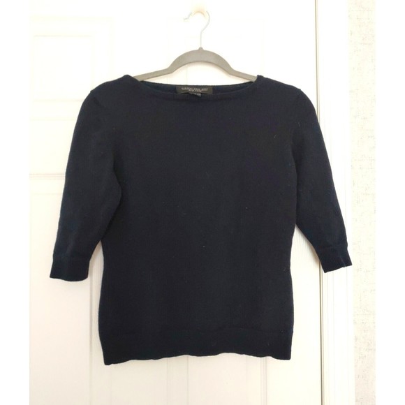 central park west cashmere Women's Sweay Medium Dark Blue - Picture 5 of 6